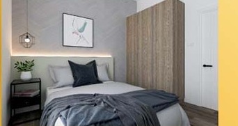 Show unit bedroom