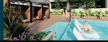 Children's pool & water slide