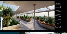 Elevated skywalk